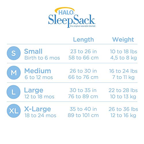 HALO Sleepsack %100 Pamuklu Giyilebilir Battaniye, TOG 0.5, Sarılma Ayıları, Orta
