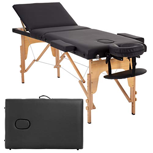 Masaj Masası Taşınabilir 84 inç masaj yatağı Spa Yatağı 3 Kat Yüz Masası Estetisyen masası Salon SPA Yatağı Yüksekliği Ayarlanabilir