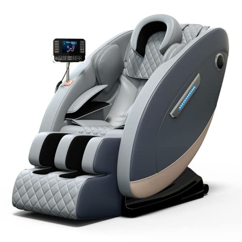 FGC wqm-akıllı koltuk masaj koltuğu, ev masaj koltuğu tam vücut, masaj koltuğu tam vücut ve recliner. (gri)