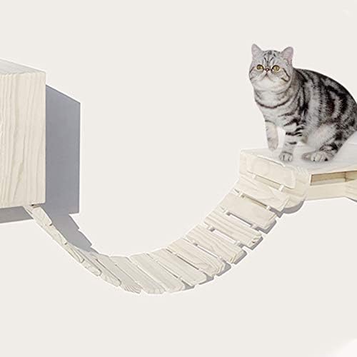 La La Pet Ahşap Kedi Köprü Merdiven Kedi Levrek Kedi Salonu Hamak Mod Kedi Raf Kurulu Kedi Dağcı Ağacı Kulesi Kedi Kınamak Kitty