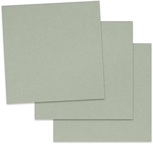 PaperPapers Geri Dönüşümlü KİVİ 12X12 (Kare) Kağıt 92C Kart Stoğu-50 PK-Up-cycled 12-x-12 Popüler Crafters boyutu Kart Stoğu