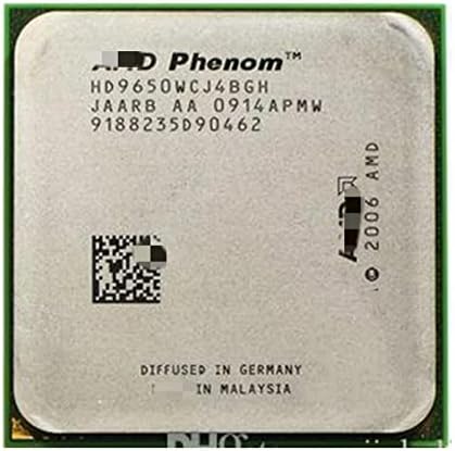 WUYİN X4 9650 2.3 GHz Dört Çekirdekli CPU İşlemci HD9650WCJ4BGH Soket AM2 + CPU İşlemciler