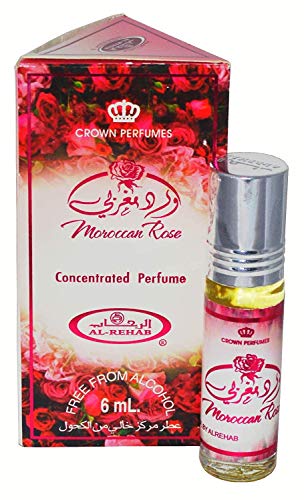 Al Rehab MORACCAN ROSE Konsantre Roll-on Attar Parfüm 6ml unisex için