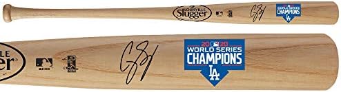 Corey Seager Los Angeles Dodgers 2020 major league Baseball Dünya Serisi Şampiyonları İmzalı Louisville Slugger Şampiyonları