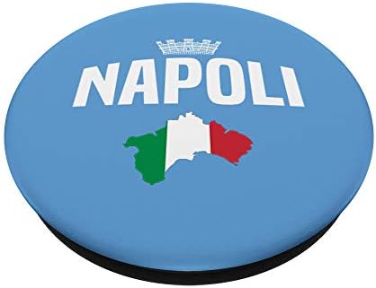 Napoli İtalya-İtalyan Bayrağı PopSockets PopGrip: Telefonlar ve Tabletler için Değiştirilebilir Kavrama