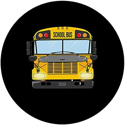 Ben bir okul otobüsü Tembel Cadılar Bayramı Kostüm Öğrenci Çocuk PopSockets Kavrama ve Telefonlar ve Tabletler için Standı
