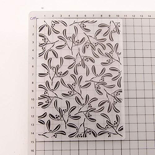SELCRAFT Yaprak Plastik Kabartma Klasörleri için DIY Scrapbooking Kağıt Zanaat / Kart Yapımı Dekorasyon Malzemeleri