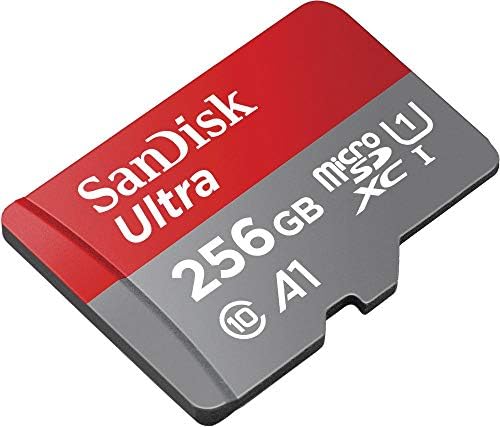 SanDisk 256 GB Ultra microSD UHS-I SD Kart Motorola Telefonu Moto G Güç ile Çalışır, Moto G51 5G (SDSQUA4-256G-GN6MN) Sınıf 10