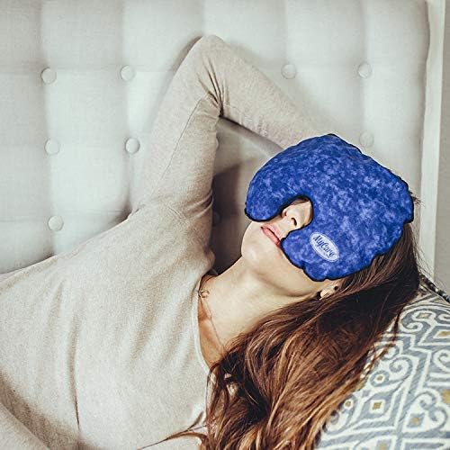 MyCare Yüz Maskesi (Yıkanabilir Kapaklı) Sıcak Soğuk Kompres Terapisi, Migren, Gerginlik, Stres, Sinüs, Baş Ağrısı ve Rahatlama