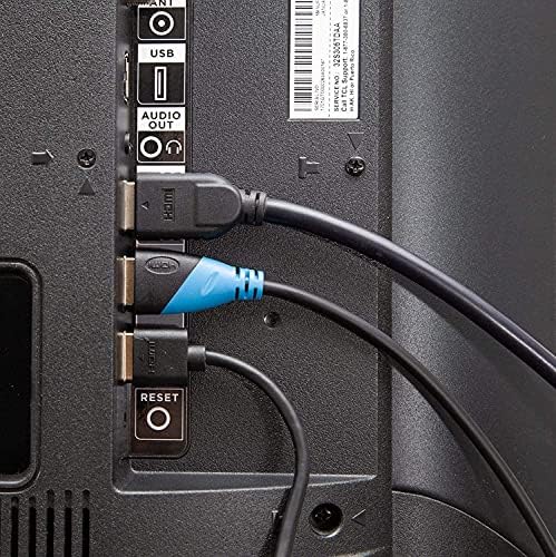 Pacroban İnce HDMI Kablosu (1ft, Siyah)