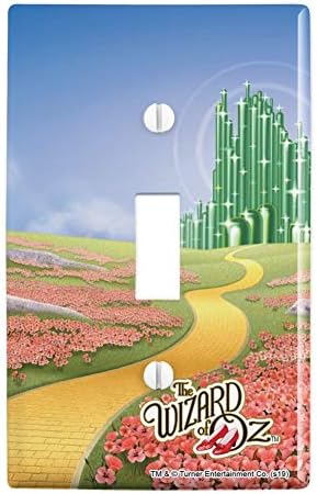 GRAFİK ve DAHA Oz büyücüsü yakut terlik Logo plastik duvar dekor geçiş ışık anahtarı plaka kapak