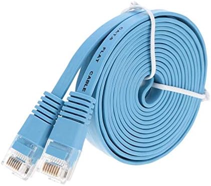 3ft (0.9 M) Cat6 Düz Ethernet Kablosu 3 Feet (0.9 Metre) Gigabit LAN Ağ Kablosu RJ45 Xbox, PS4, PS3, Modem, Yönlendirici, LAN,