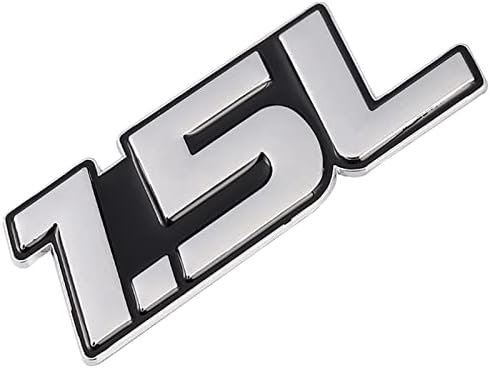 LYAKK 3D Metal 1.5 L 1.6 L 1.7 L 1.8 L 1.9 L Logo Araba Sticker Arka Gövde Amblem Kuyruk Rozeti Deplasman,Mercedes için