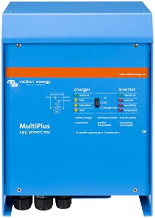 Victron Energy MultiPlus 3000VA 12 Volt Saf Sinüs Dalga İnvertör 120 amp Akü Şarj Cihazı, UL Sertifikalı