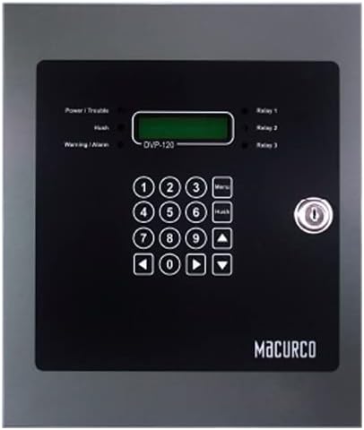 MACURCO DVP-120-Kontrol Paneli, 12 Analog Sensör Girişi